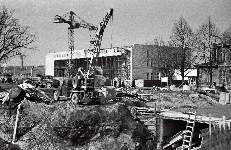 Balti jaama rekonstrueerimistööd.