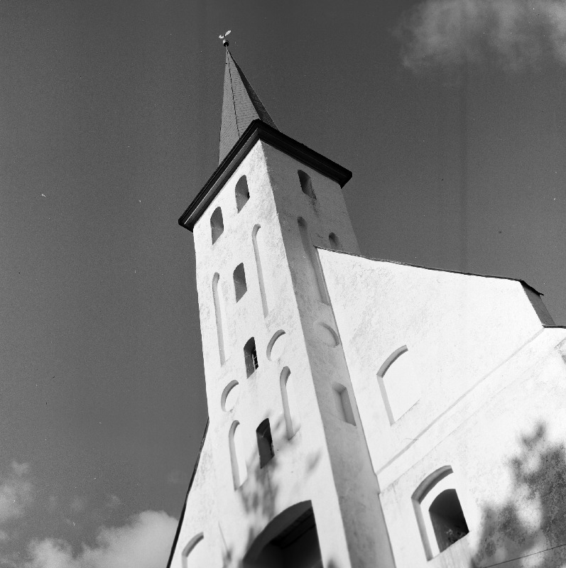 Põlva kiriku torn.
