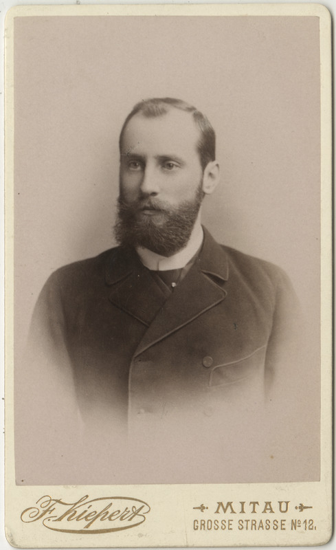 Pastor Ernst Freiberg, portreefoto