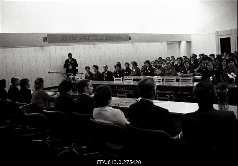 KM tööeesrindlaste kokkutulek Olümpia Keskuses.