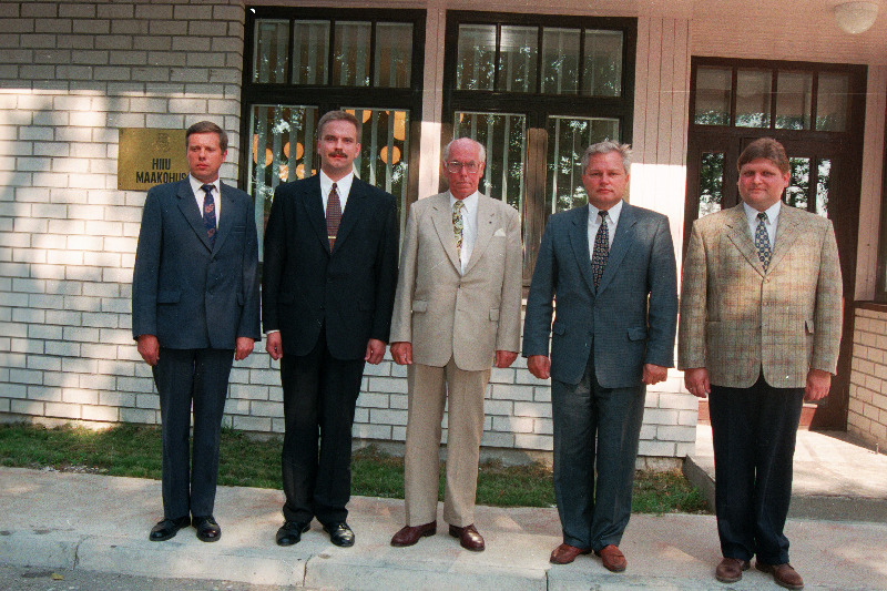 President L. Meri ja H. Meri Hiiumaal, Tiit Laja Hiiu maavanem, rehepeks.