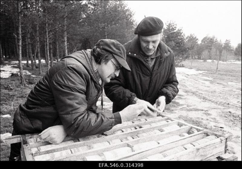 Eesti geoloogid.