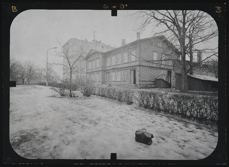 Tallinn, Wismari (endine Mitšurini) tn 3. Fassaadide stereofotogramm-meetriline mõõdistamine.