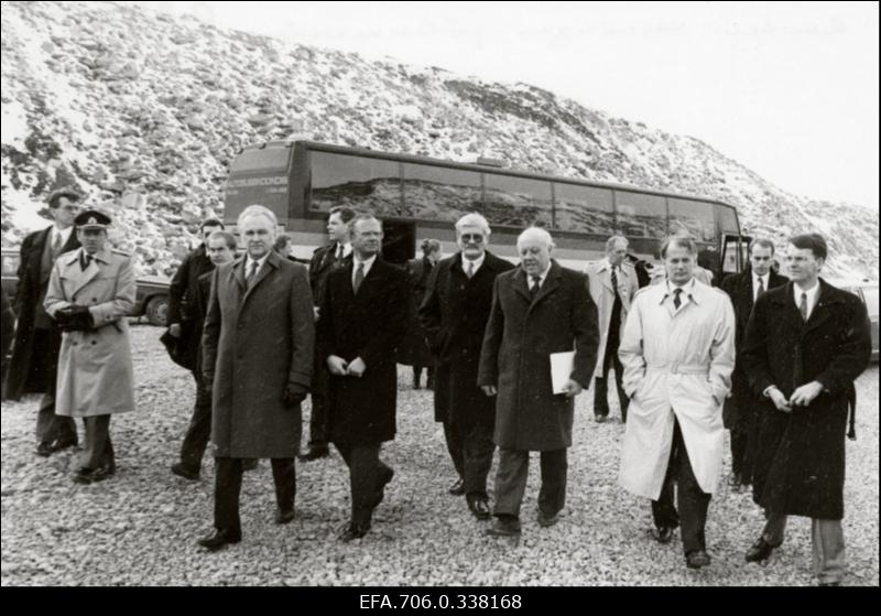 Rootsi kuningas Carl XVI Gustaf külastab põlevkivibasseini.