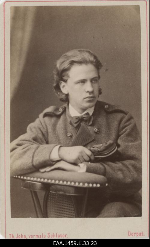 Korporatsiooni "Livonia" liige Georg Piers Erdmann