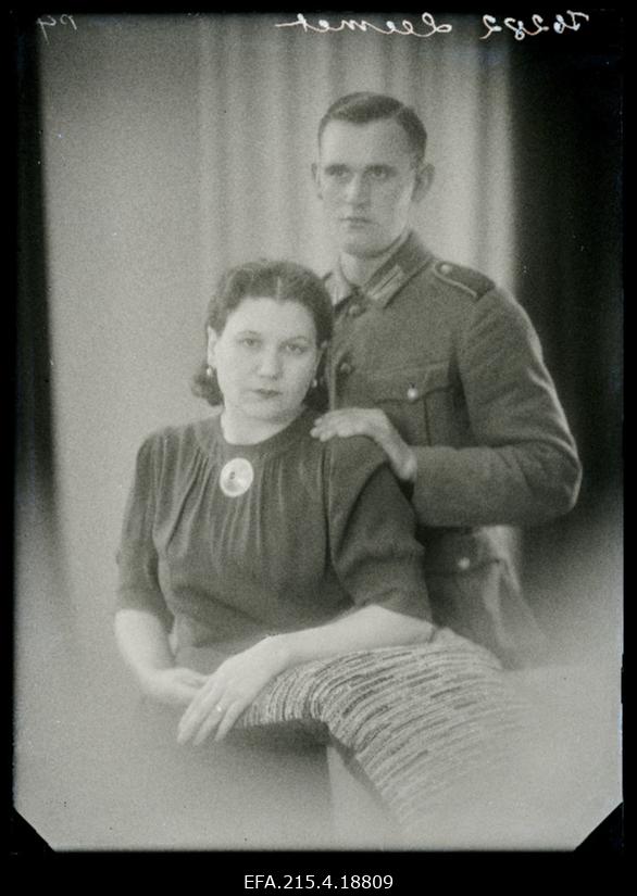 Saksa sõjaväelane Schwarten ja Leemet.