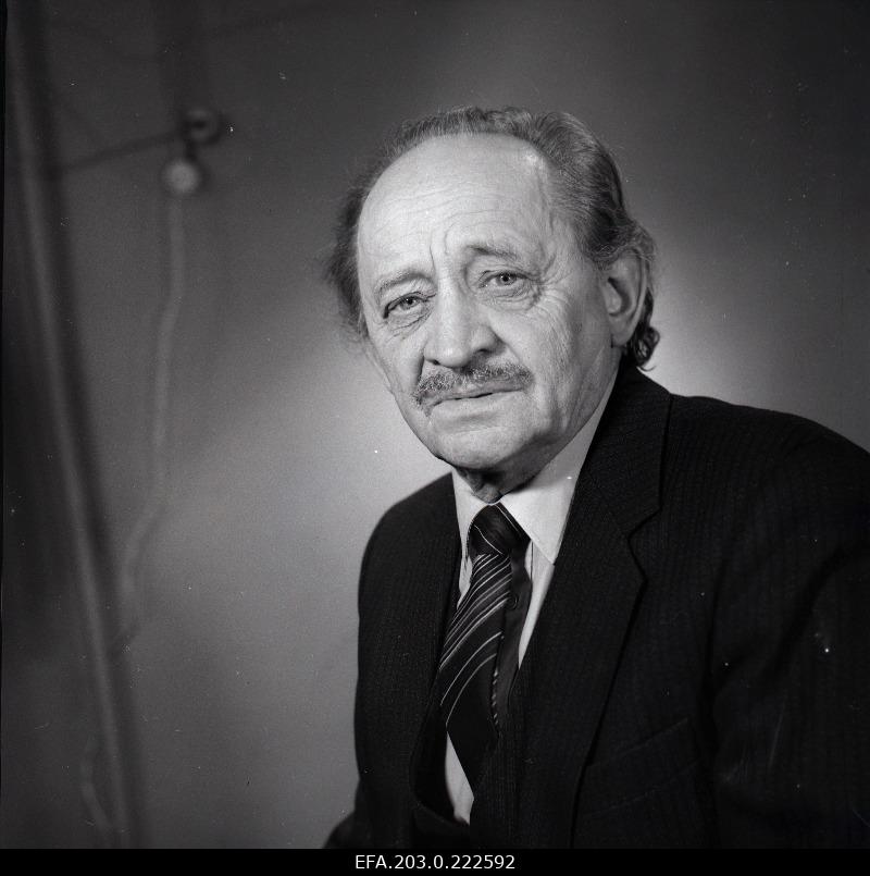 Jüri Järvet, näitleja.