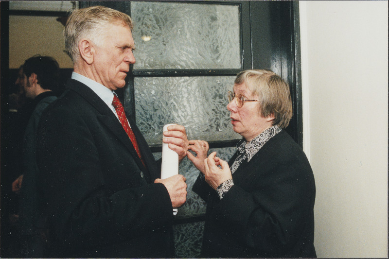 Poliitikud Andres Tarand ja Marju Lauristin.