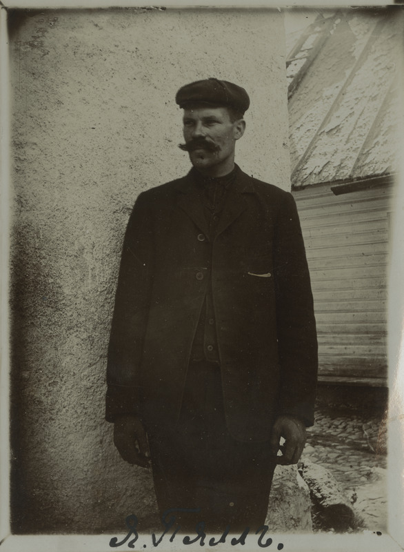 Gustav Letbergi sell Jakob Päll, portreefoto