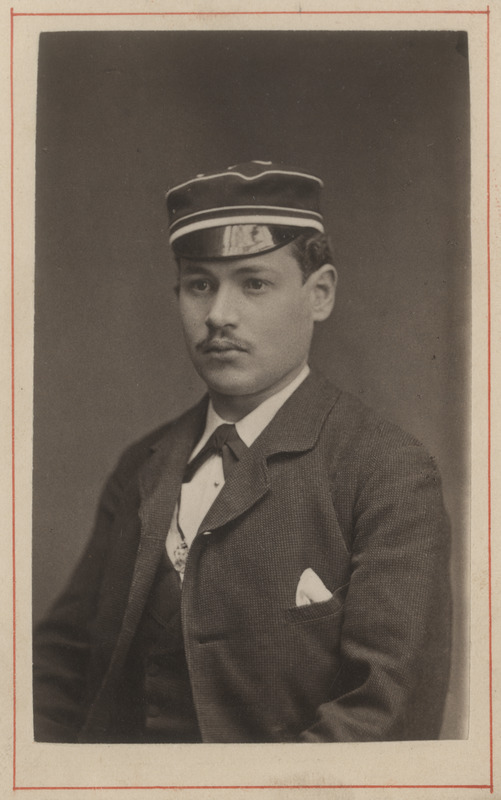 Korporatsioon "Estonia" liige parun Ludwig Maydell, portreefoto