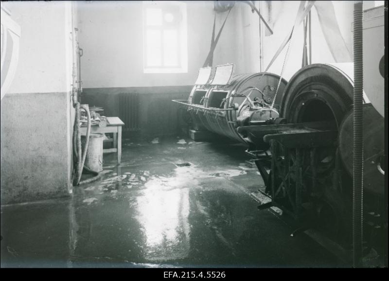 Viljandi Piimaühisuse meierei sisevaade.