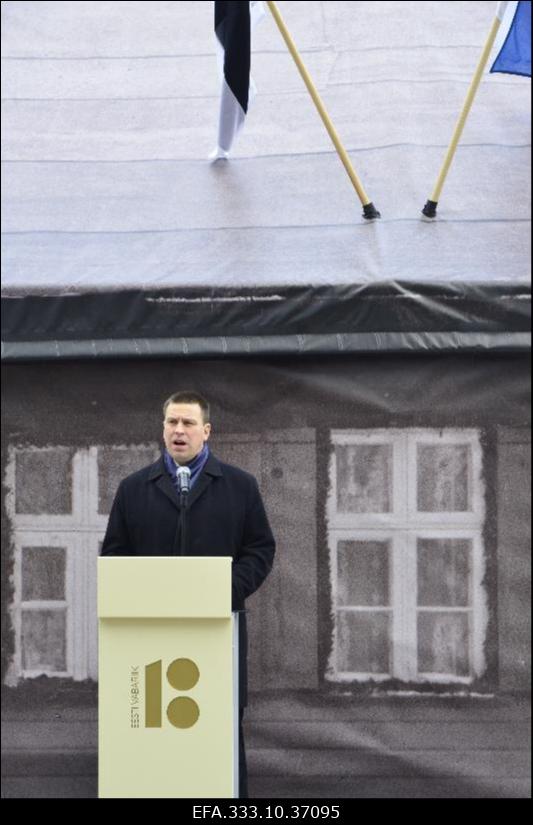 Eesti Vabariigi sajanda aastapäeva nädala avamine kunagises Päästekomitee asukohas Tartu maanteel Tallinnas. Sõnavõtuga esineb peaminister Jüri Ratas.
