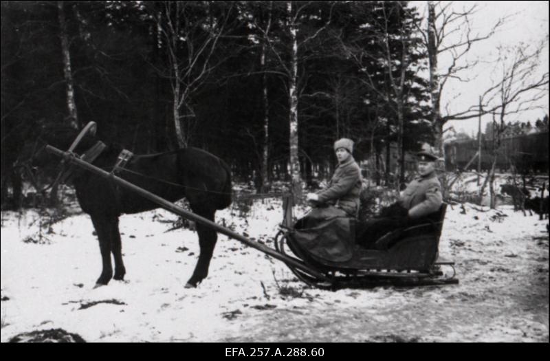 Vabadussõda. 1.Diviisi ülem kindralmajor Aleksander Tõnisson Kehras.