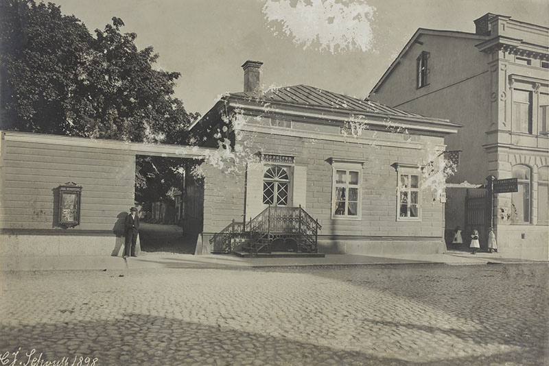 Wibergin konditoria Linnankatu 14.