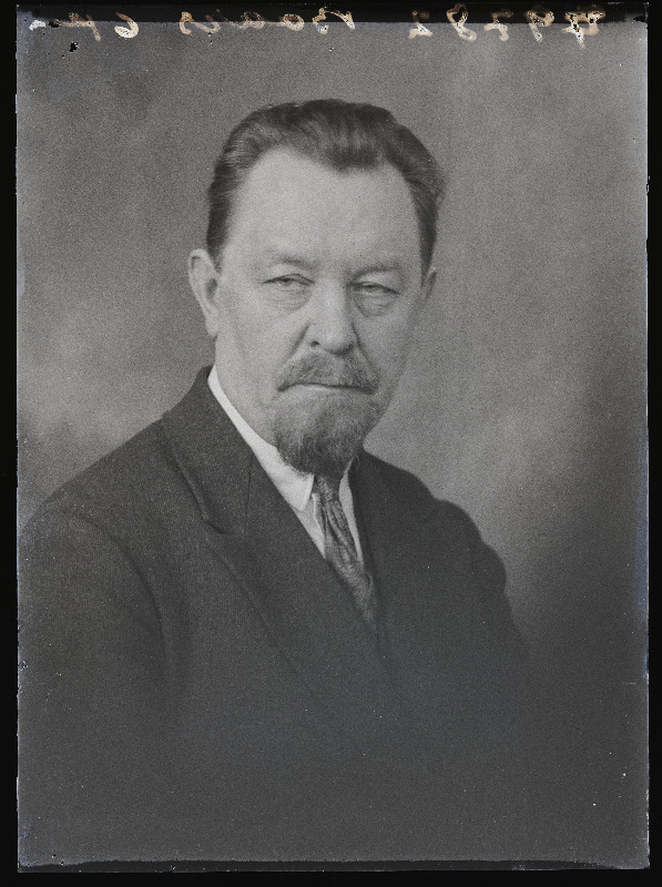 Viljandi advokaat ja omavalitsustegelane Karl (Kaarel) August Baars.