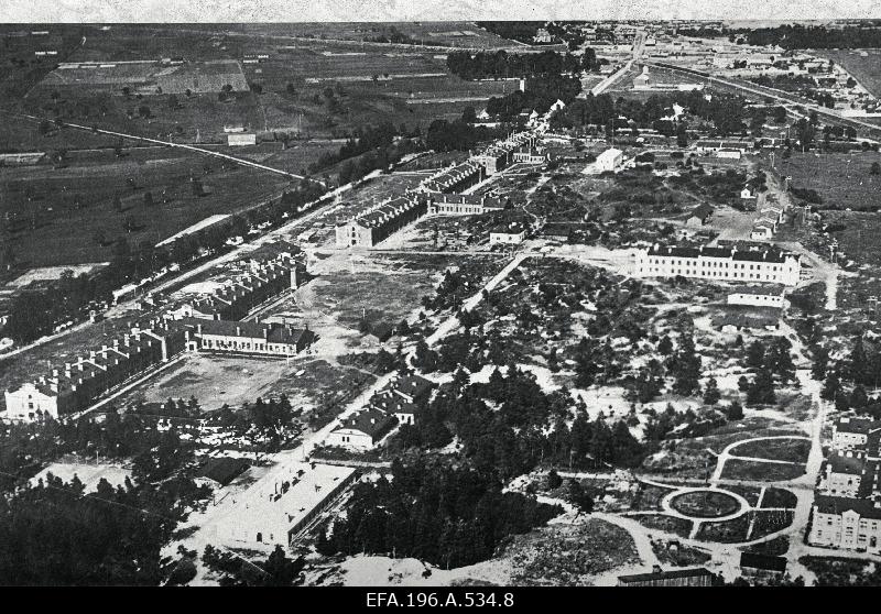 Õhufoto Tondi Sõjakooli hoonetele.