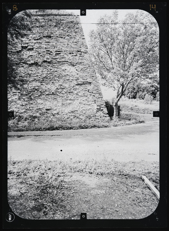 Narva linn. Bastionid. Narva linnakindlustused. Stereofotogramm-meetriline mõõdistamine.