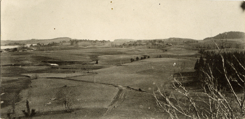 2. jalaväepolgu kaevatud kaitsekraavide asemed Vastseliina all Vabadussõjas     1919 a.