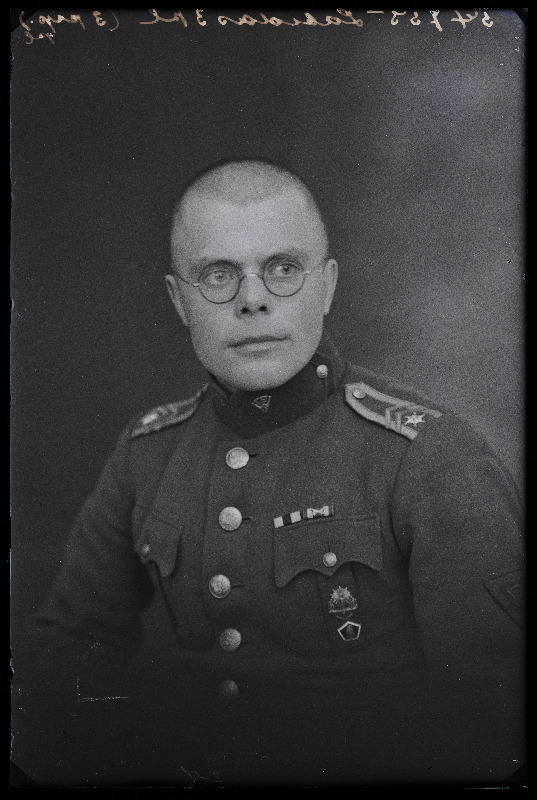 Sõjaväelane, kapten Juhan Labidas, Piirivalve Valitsus.