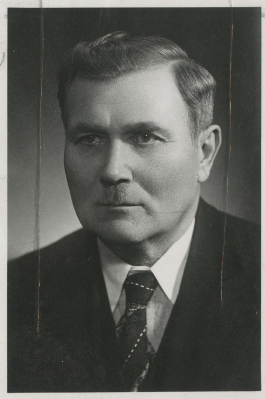 Rudolf Hagel, Tartu raudteelane ja kaitseliitlane, portreefoto