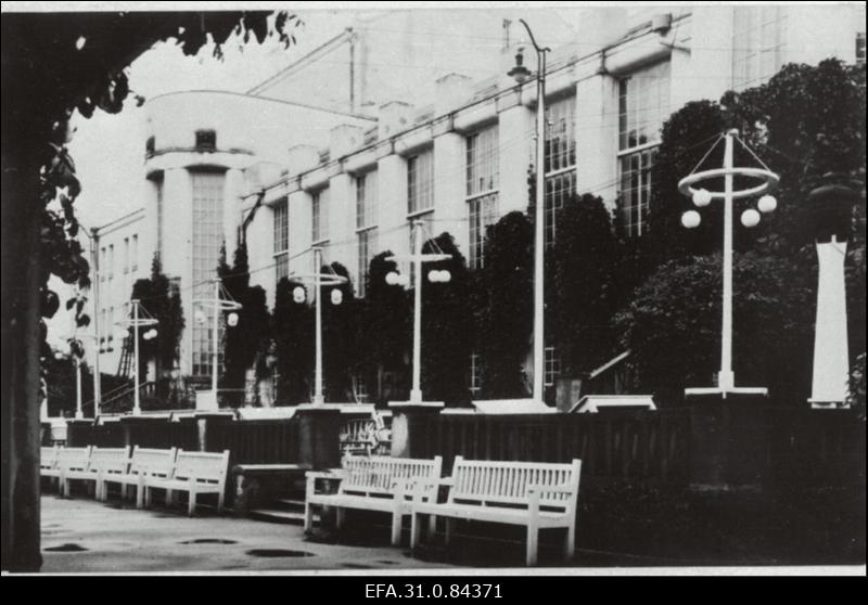 Vanemuise teatri välisvaade.