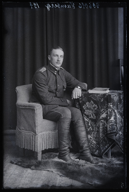 Sõjaväelane Gottlieb Aleksander Sumberg.