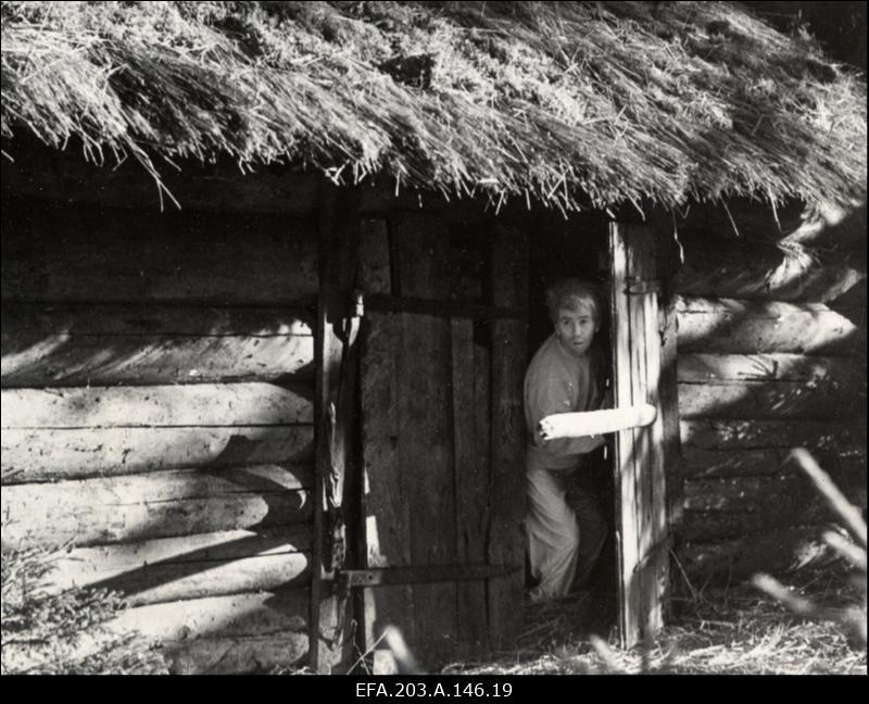 Kaader filmistuudio Tallinnfilm mängufilmist Põrgupõhja uus Vanapagan.
