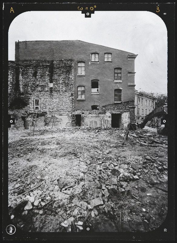 Tallinn, Nunne tn 12 // 14. Võõrastemaja "Balti", Õllerestoran. Stereofotogramm-meetriline mõõdistamine.