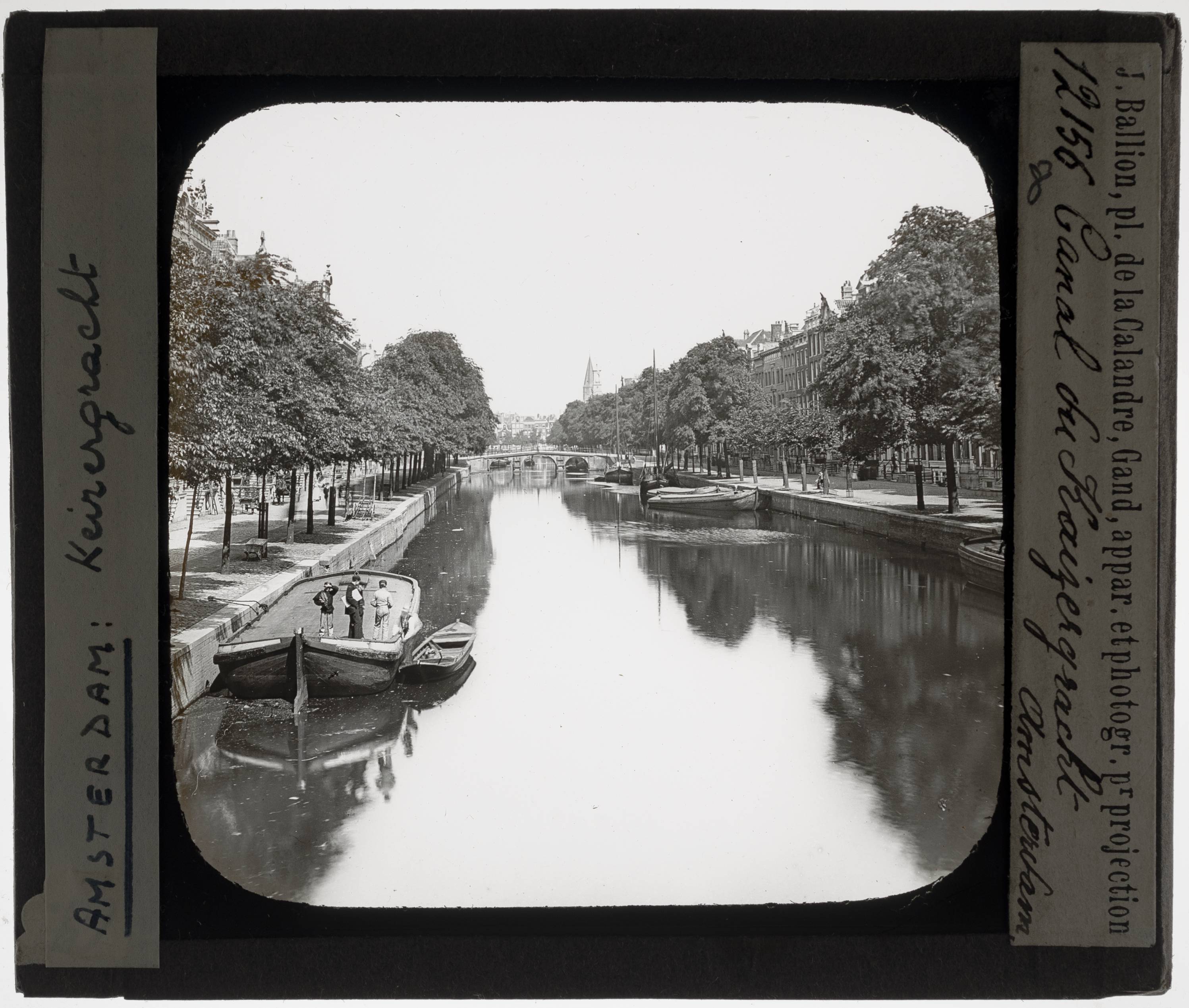 Amsterdam. Keizersgracht - KU Leuven. Glass slides art history. Université de Louvain, between 1839 and 1939. Photographer unknown. Added information on slide. Creation/Building: 17th century. Current location: Netherlands, Amsterdam. EuroPhot. Art History. 17th century. Architecture. City. EuroPhot. Art history. 17th century. Architecture. City.