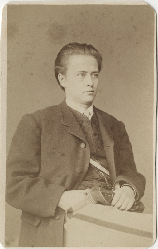 Korporatsioon "Estonia" liige Alexander Selenkoff, portreefoto