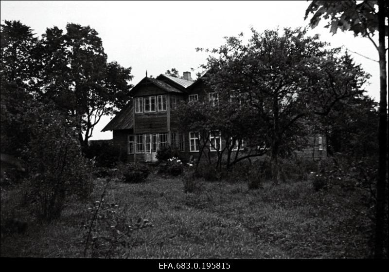 Elumaja Pupastvere külas.