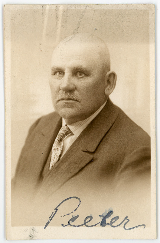 Peeter Jänes. Passitaotluse foto
