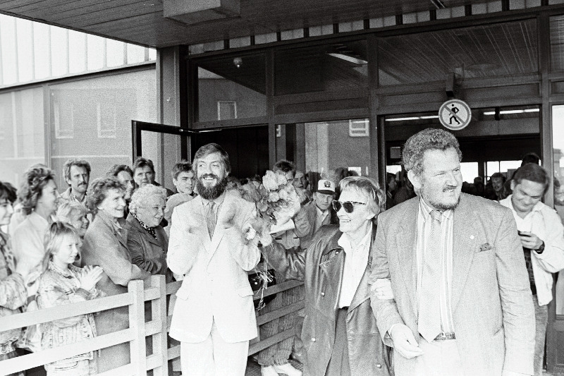 A. Lindgren Eestis, sadamas.