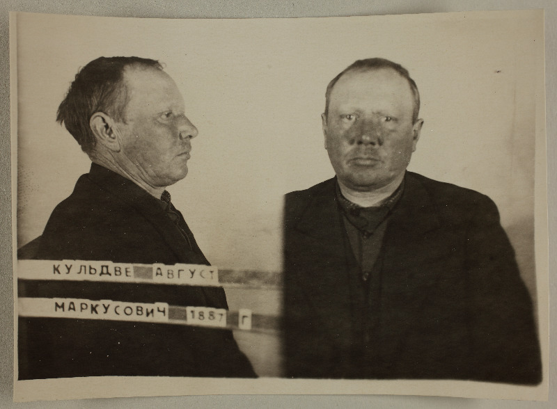 August Kuldvee arestifoto