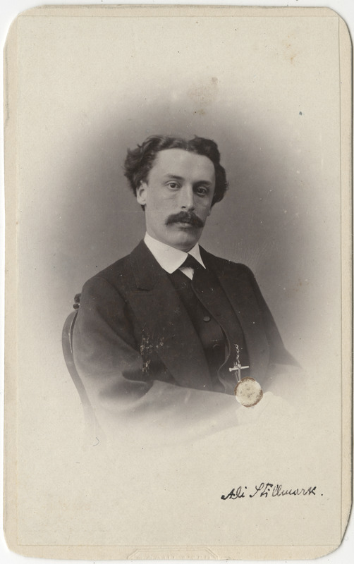 Korporatsioon "Estonia" vilistlane Alexander Stillmark, portreefoto