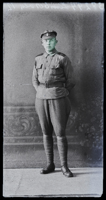 Sõjaväelane Hugo Limbervek.