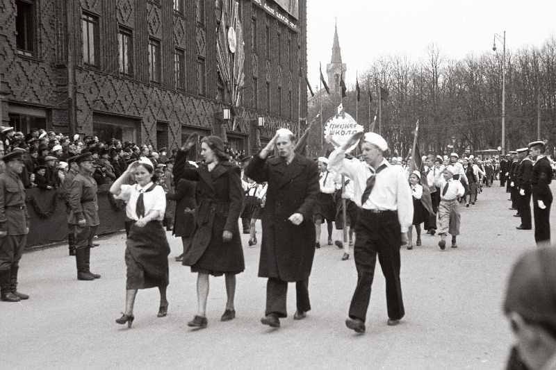 Maidemonstratsioon Tallinnas.