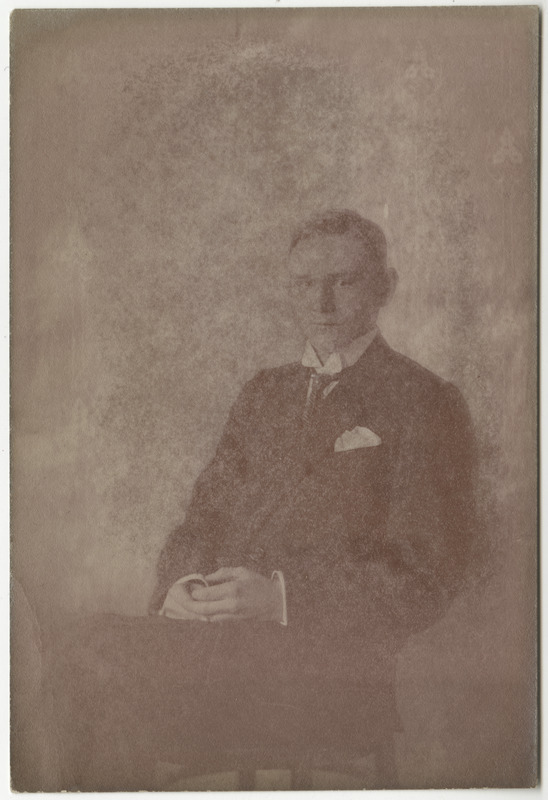 Georg von Krusenstiern (?). Portreefoto
