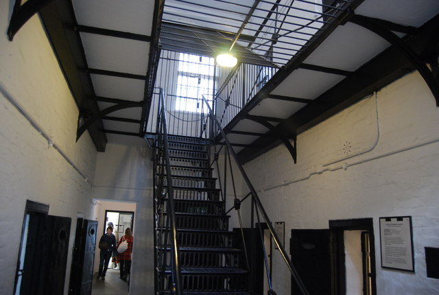 Inside the military prison, Edinburgh Castle - geograph.org.uk - 2328479 - Inside the military prison, Edinburgh Castle