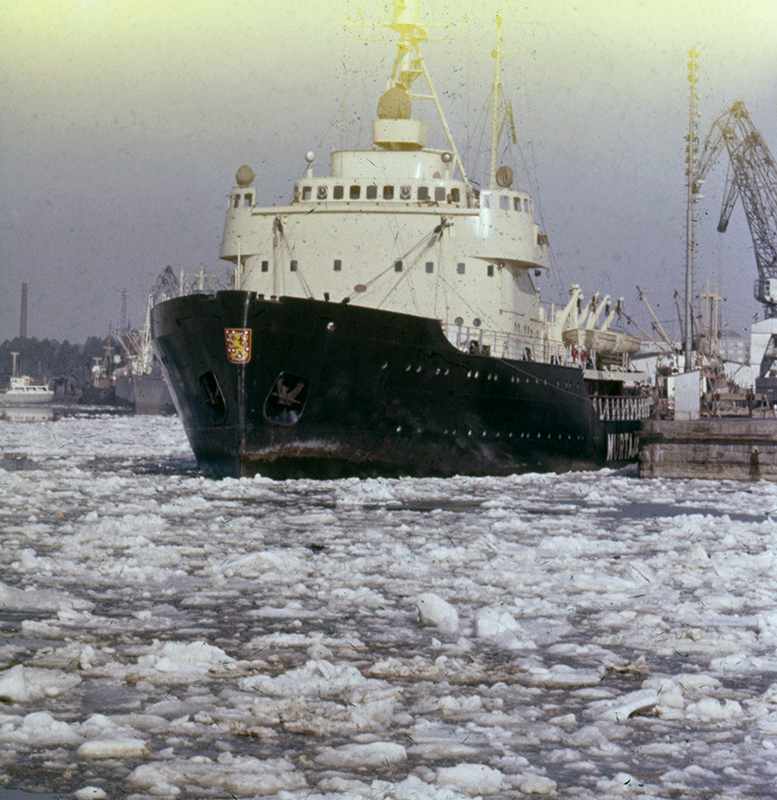 Jäänmurtaja Murtaja (1959) Turussa; ulkokuva