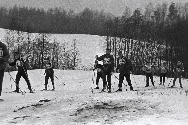 Tartu maraton, rajal.