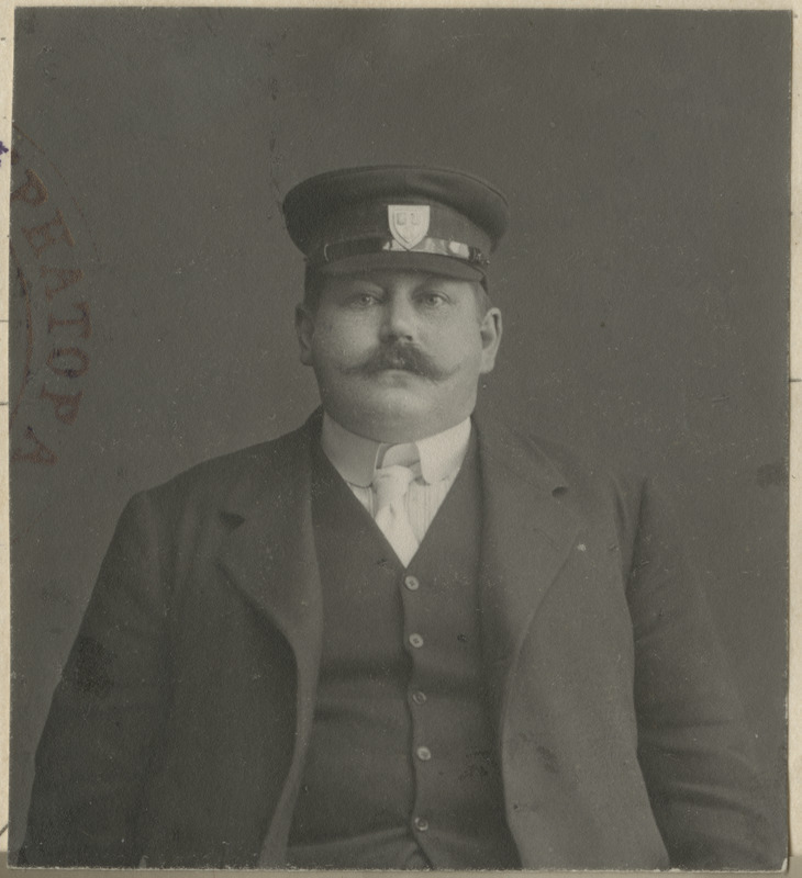Balti Autoklubi liige William Girard, portreefoto