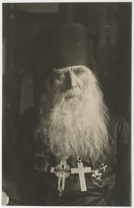 Arkadi Arhimandriit, Andrei Tsänk, Petseri kloostriülem, portreefoto