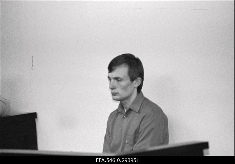 Kohtuistung Läänemaa Vabatahtlike Jäägerkompanii ülema Asso Kommeri üle.