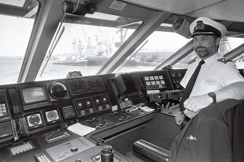 Viking Expressi kapten Peter Aldous.