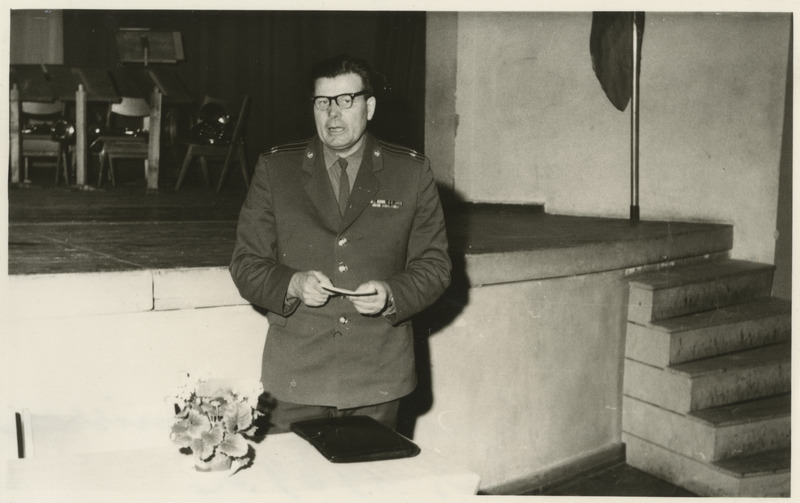 Suure Isamaasõja veteranide koosolek Põltsamaa kultuurimajas 1969.a