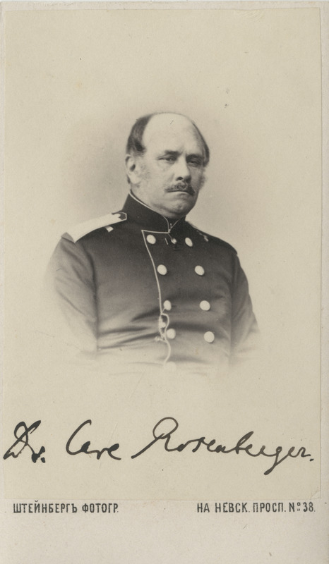 Korporatsiooni "Livonia" vilistlane Carlos Rosenberger, portreefoto