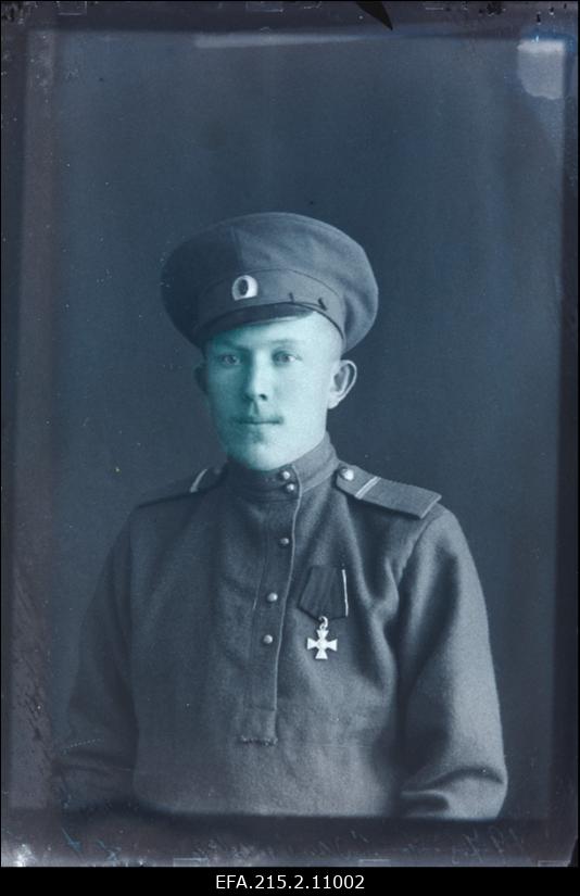 Tsaariarmee sõjaväelane Wolkoff (Volkov).