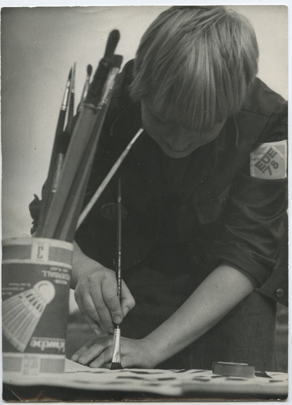 EÜE-78 kokkutulekul. Sümboolikavõistlus. Eve Ussenko Kirbla rühmast