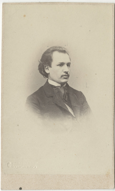 Korporatsioon "Estonia" liige Alexander von Antropoff, portreefoto